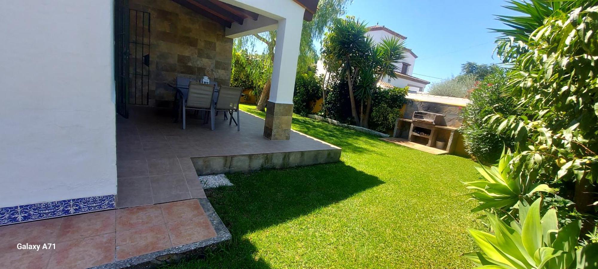 Chalet La Huerta 2 Amplios Jardines Barbacoa Y Wifi Conil De La Frontera Exterior photo